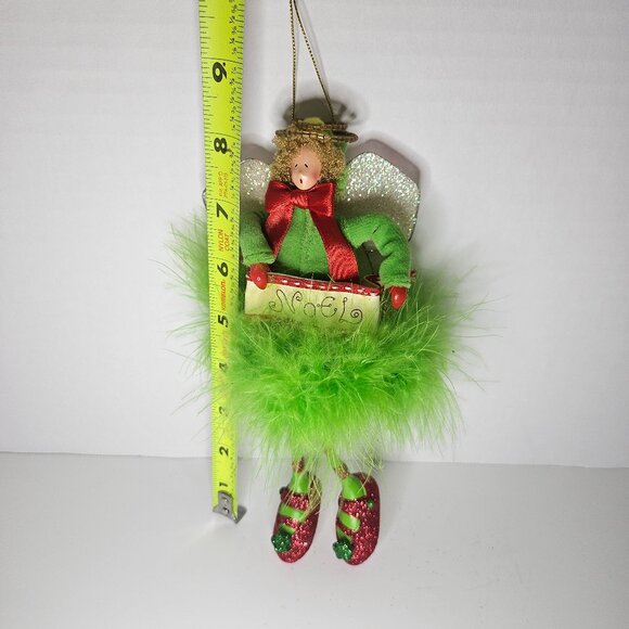 NIB Flurries Christmas Fairy "Noel" by Silvestri Christmas Ornament - Picture 7 of 9